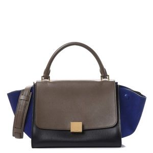 ✨Last Chance✨Celine tricolor Trapeze Indigo✨